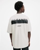 Redact Oversized Embroidered Logo T-Shirt