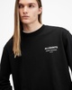 Sanctum Relaxed Fit Gothic Logo Sweatshirt