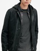 Norton 2-In-1 Hooded Suede Blazer