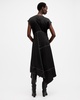 Agnes Panelled Asymmetric Maxi Dress