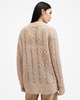 Regan Cable Knit Relaxed Fit Cardigan