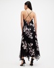 Jasmine Silk Blend Lace Maxi Slip Dress