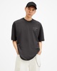 Redact Oversized Embroidered Logo T-Shirt