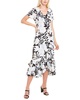 KARL LAGERFELD Women's Ruffle Maxi Dress