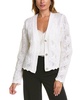 Vince Women's Lace Stitch Cardigan