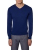 Hickey Freeman Men's Long Sleeve V Neck Sweater