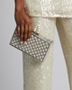 Clara Crystal Pearly Box Clutch Bag