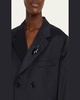 Men's Embellished Double-Breasted Sport Coat