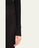 Dera Pointelle Knit Maxi Skirt