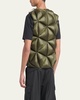 Moncler x Pharrell Williams Men's Holly Triangle Quilt Puffer Vest