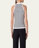 Kodak Stripe Knit Halter Neck Top