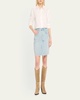 Carolina Knee-Length Denim Skirt