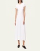 Cotton Fitted Tee Dress