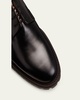 Men's Lug Sole Leather Derby Shoes