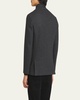 Men's Muretto Cashmere Blend Jersey Coat