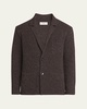 Men's Cashmere Single-Breasted Overcoat