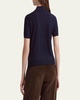 Nemo Polo Short-Sleeve Wool Sweater