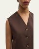 Teora Single-Breasted Vest