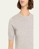 Crewneck Cashmere T-Shirt