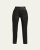 Nina Leather High-Rise Pants