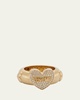 14K Gold Small Love Me Diamond Ring