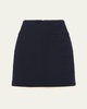 Roman Tweed Mini Skirt