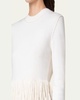 Fringe Cashmere Sweater