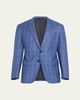 Men's Plaid Wool Sport Coat