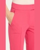 Frankie Straight-Leg Cotton-Stretch Cropped Pants