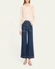 Theodora Cropped Wide-Leg Jeans