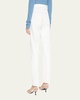 Wular Straight-Leg Ankle Denim Pants