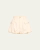 Bubble Denim Skort