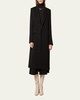 Cashmere Blend Tailored Peacoat