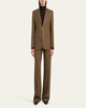 Edward Pintuck Belted Wool Cashmere Trousers