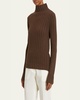 Haven Rib-Knit Midweight Cashmere Wool Sweater