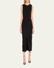 Heavy Cady Midi Dress