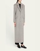 Oversized Cashmere-Wool Blazer Coat