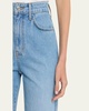 Dylan High Rise Straight Cuffed Jeans