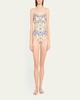 Lagoon Lure Bustier One-Piece Swimsuit