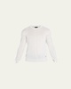 Men's Cashmere-Silk Crewneck Sweater