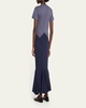 Reconstituted Jersey 30’s Slip Maxi T-shirt Dress