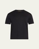 Men's Valpiana Silk and Cotton Rib T-Shirt