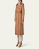 Kody Techno Taffeta Quilted Trench Coat