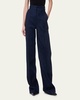 High Rise Denim Trousers