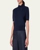 Cashmere Knit Top with Knot Detail