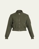 Reyes Shrunken Bomber Jacket