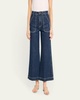 Theodora Cropped Wide-Leg Jeans