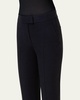 Frankie Straight-Leg Cotton-Stretch Cropped Pants