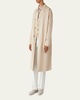 Men's Edvin Linen Trench Coat