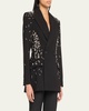 Getty Embellished Single-Breasted Blazer